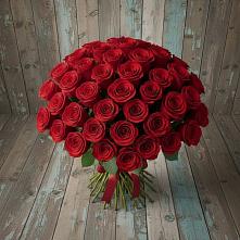 Букет 55 Красных роз Фридом #REPLACE_PRED# Дмитровске