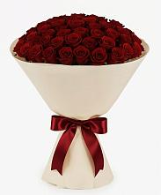 Букет 101 Бордовая роза Блэк Бакарра в Дмитровске