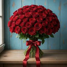 Букет Красные розы Блэк Меджик в Дмитровске