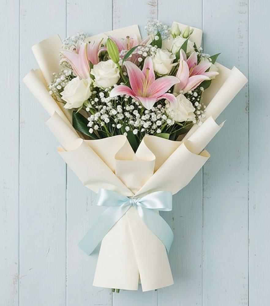 Букет цветов из: Лилии в Дмитровске