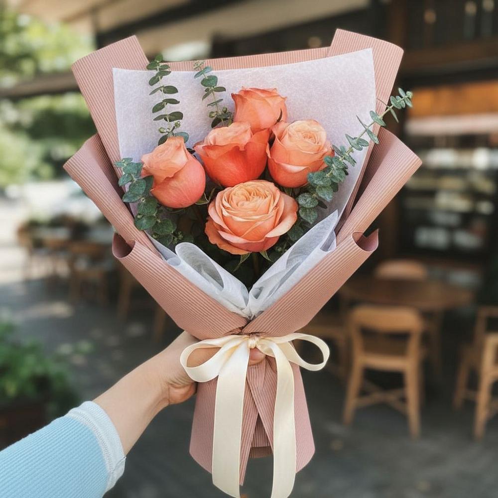 Букет цветов из: Розы в Дмитровске