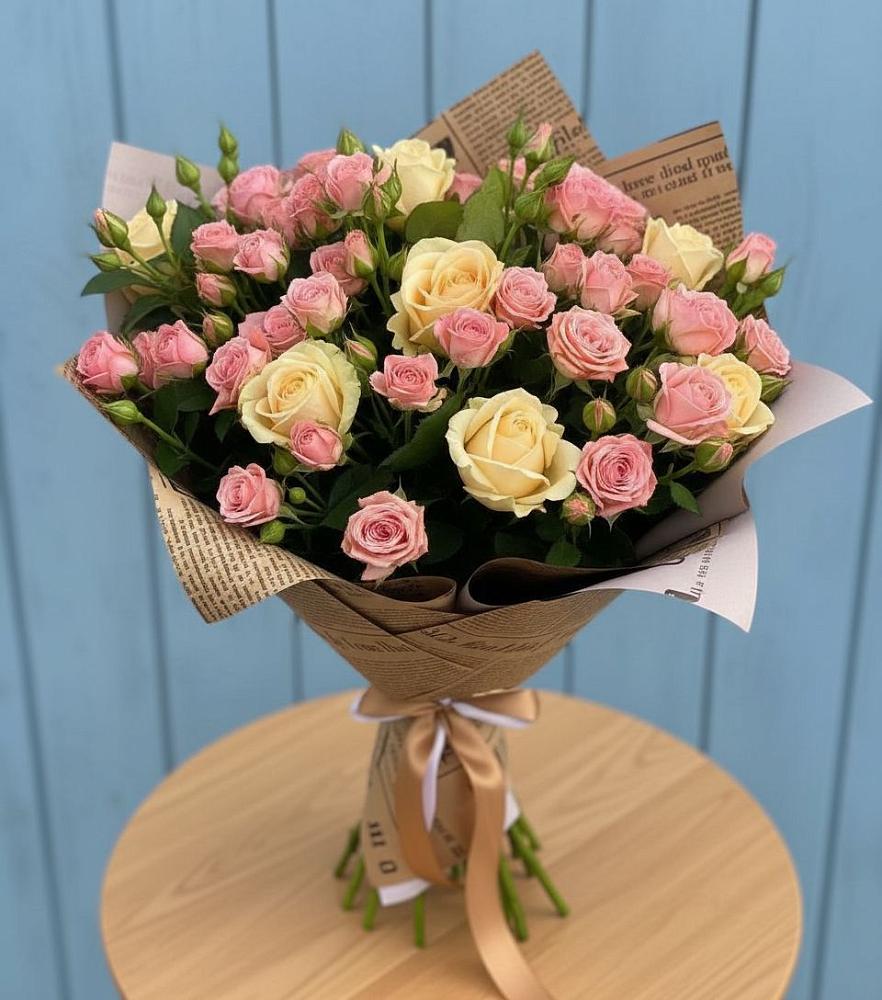 Букет цветов из: Розы в Дмитровске