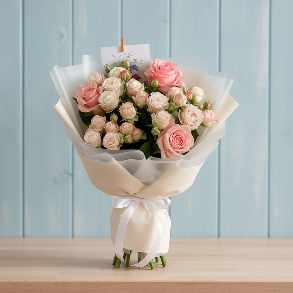 Букет цветов из: Розы в Дмитровске