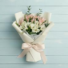 Букет цветов из:  Альстромерии в Дмитровске