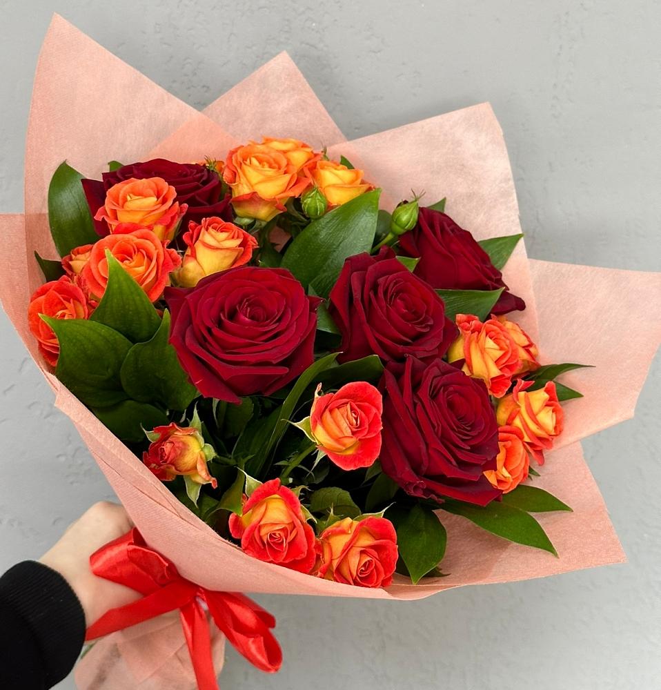 Букет Любовь и восторг в Дмитровске