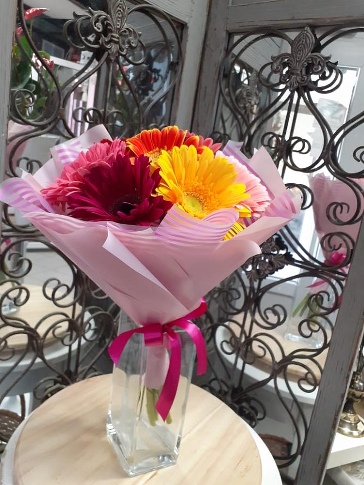 Букет цветов из: Герберы в Дмитровске