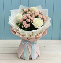 Букет цветов из:  Розы в Дмитровске