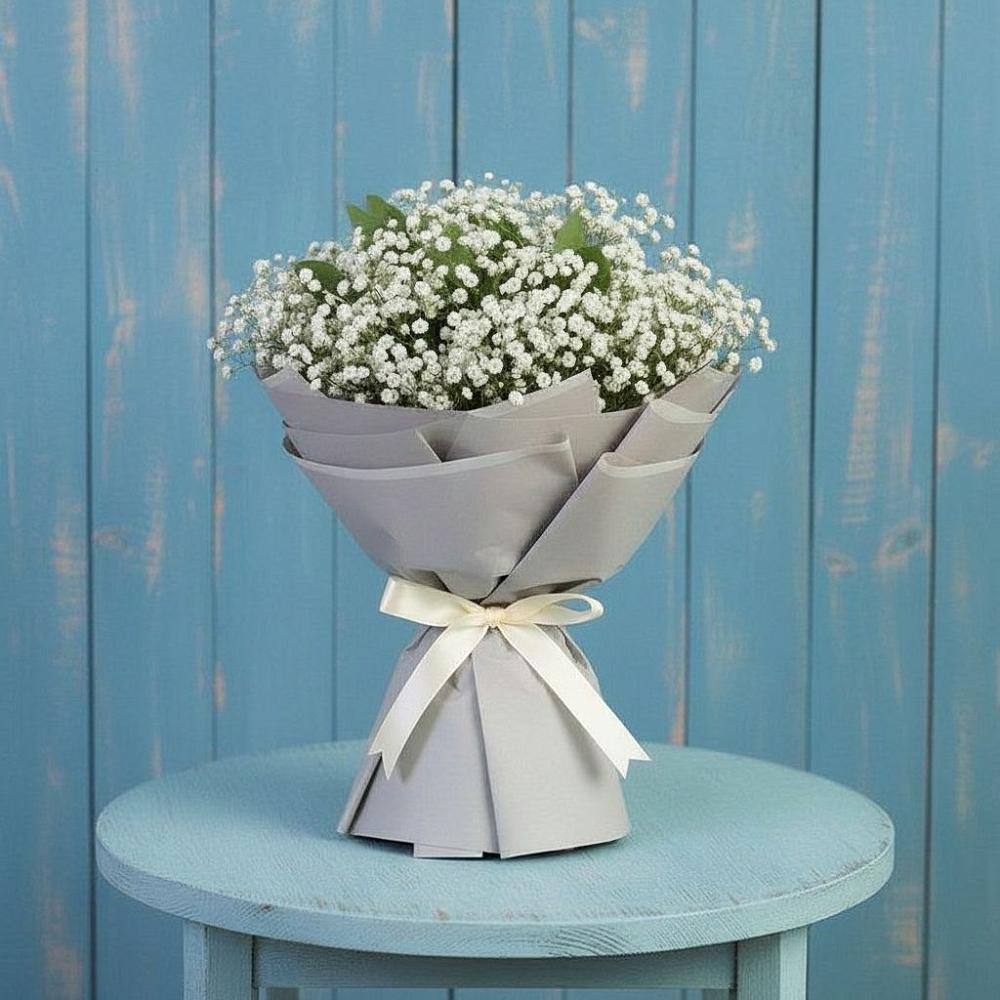 Букет цветов из: Гипсофила в Дмитровске