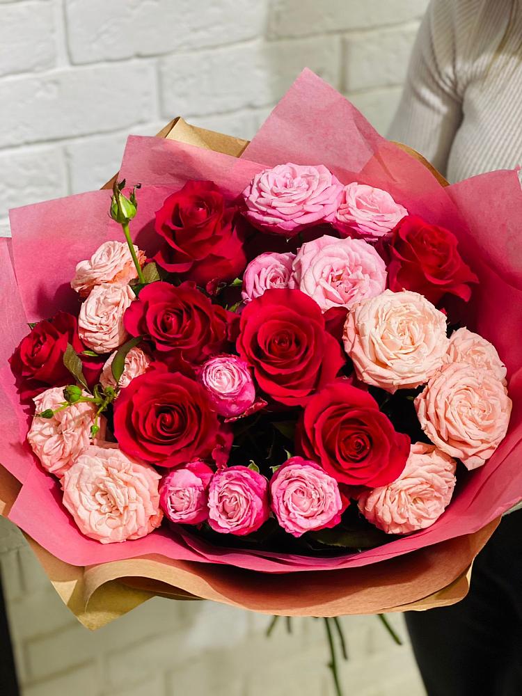 Букет цветов из: Розы в Дмитровске