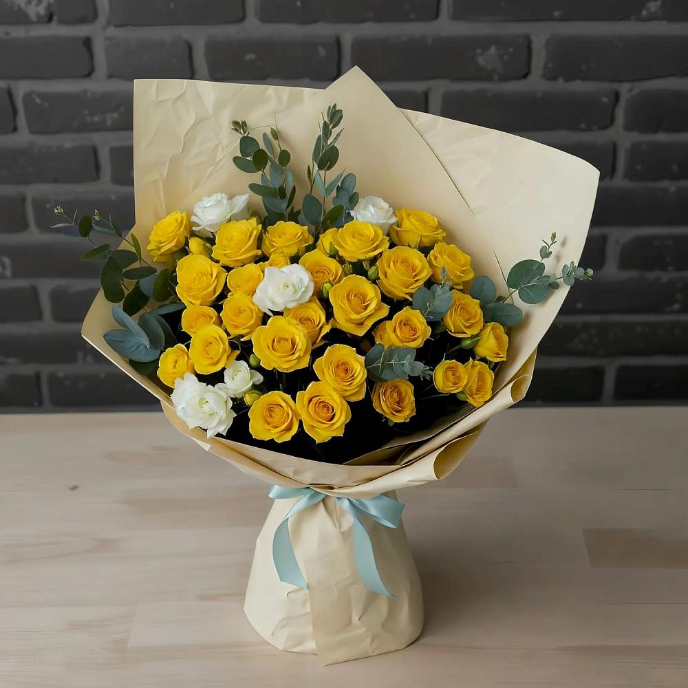 Букет цветов из: Розы в Дмитровске