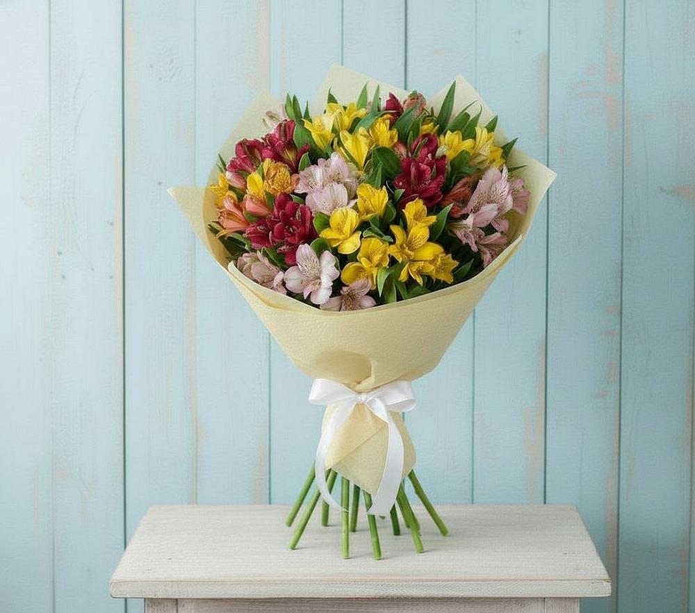 Букет цветов из: Альстромерии в Дмитровске