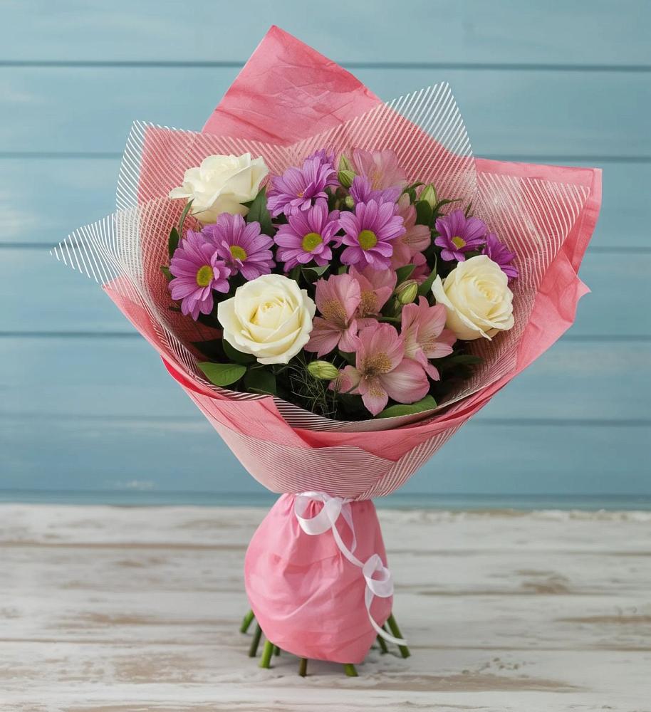 Букет цветов из: Герберы в Дмитровске