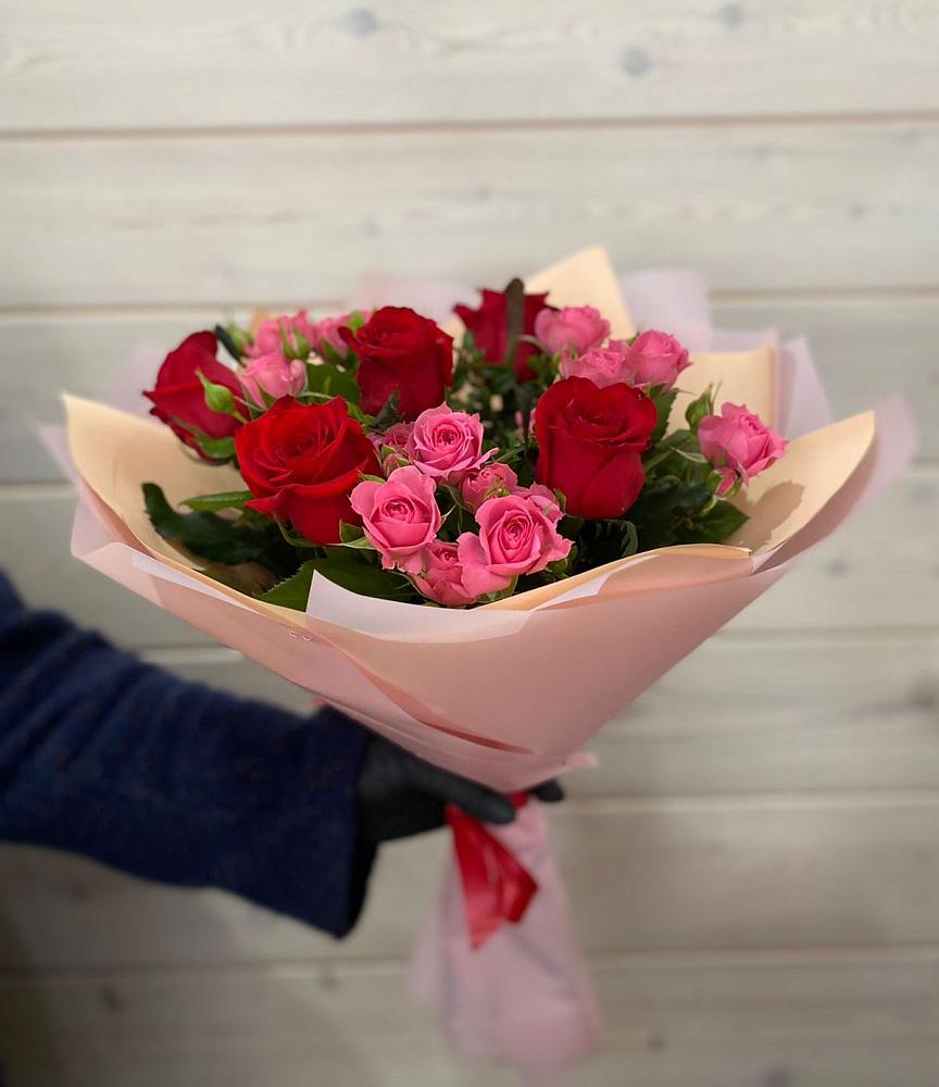 Букет цветов из: Розы в Дмитровске
