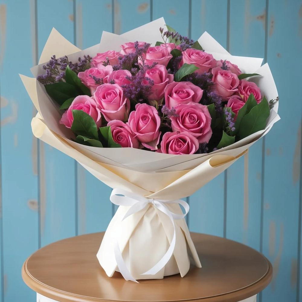 Букет цветов из: Розы в Дмитровске