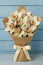 Букет цветов из:  Орхидеи и Розы в Дмитровске